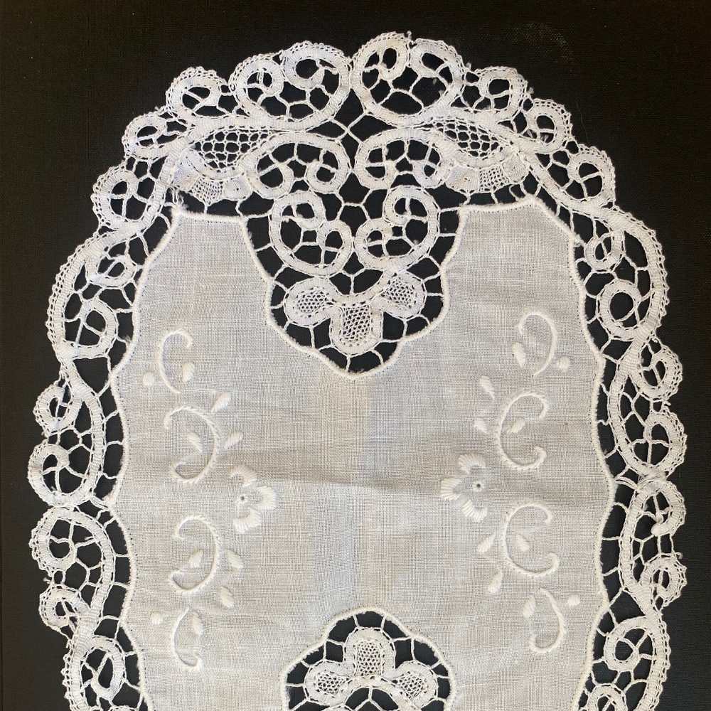 French Doily - Textile with Lyonnaise origins